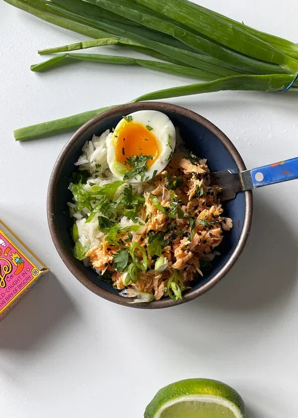 7-Minute Tuna Rice Bowl