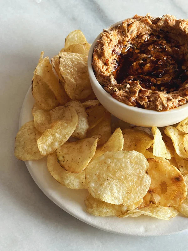 Smoked Mackerel Dip with Potato Chips