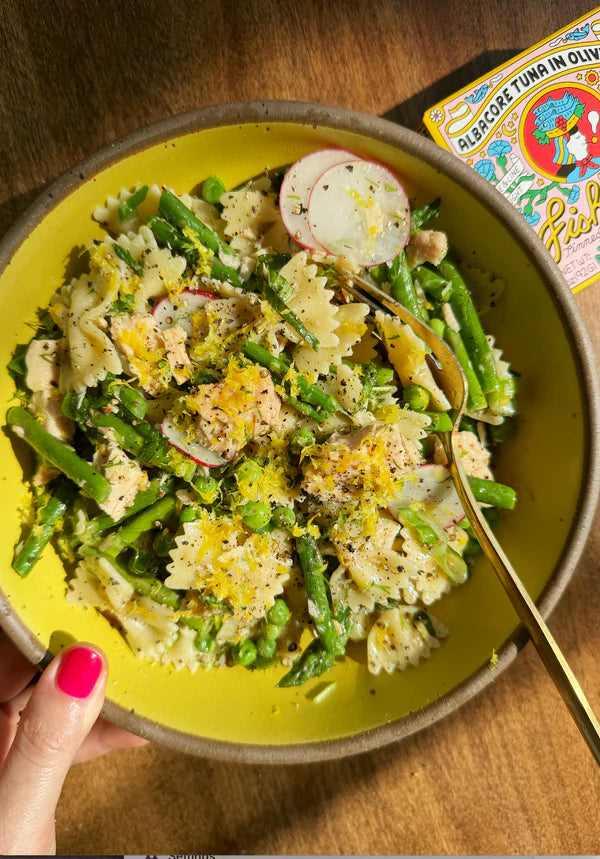Spring Tuna Pasta Salad