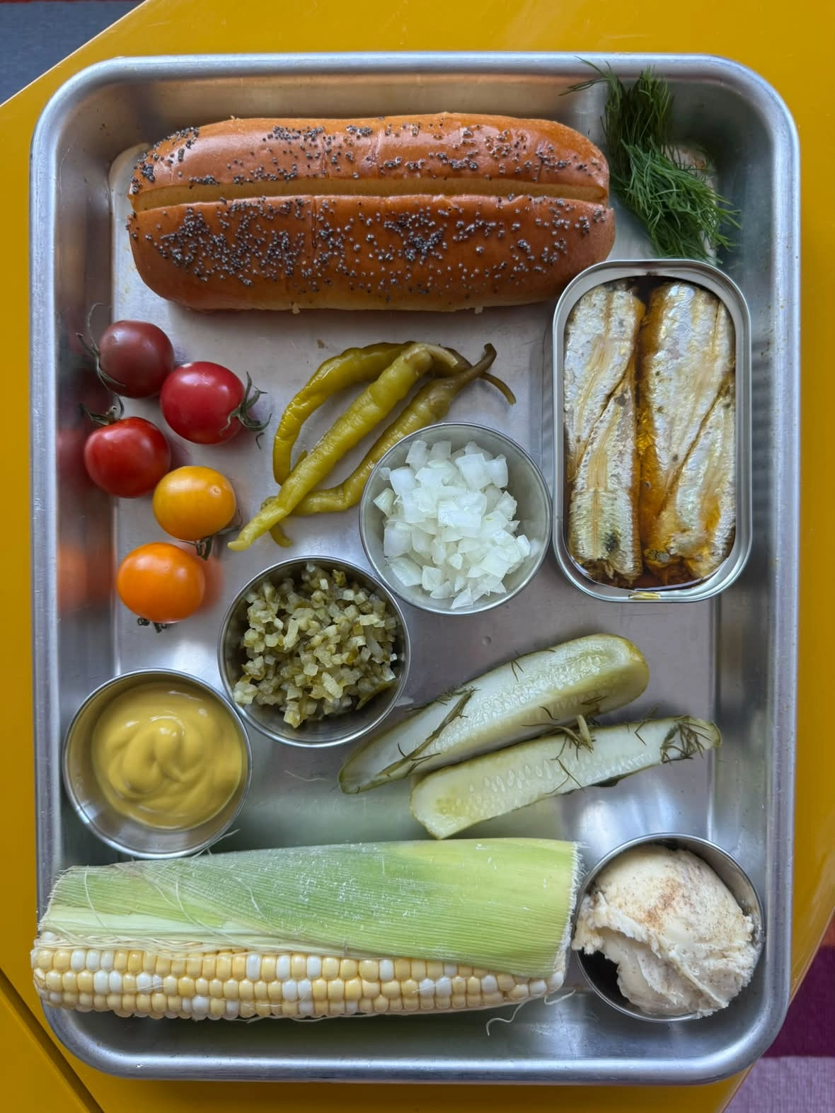 Sardine Hot Dog