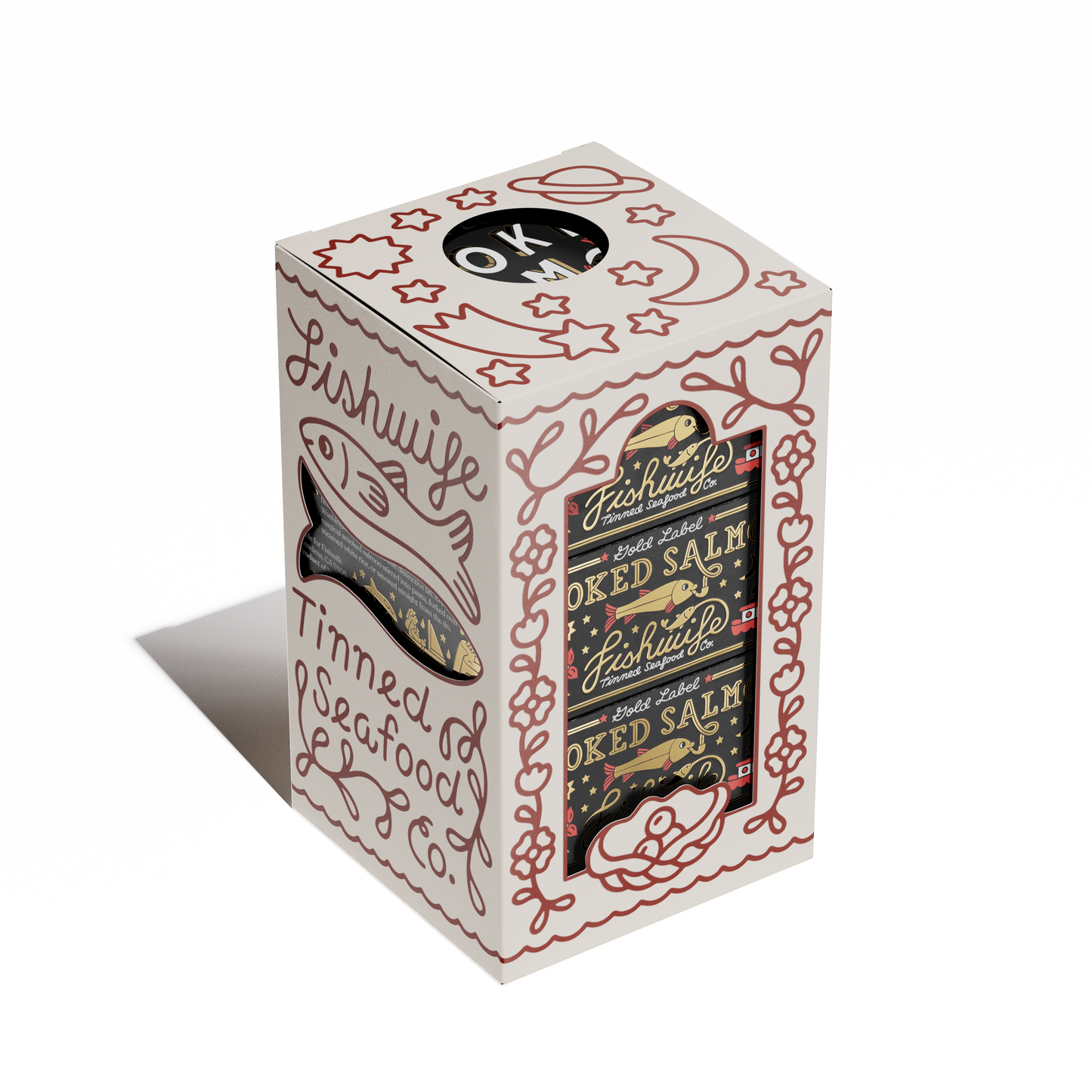 Gold Label Smoked Salmon (3-Pack) view 1